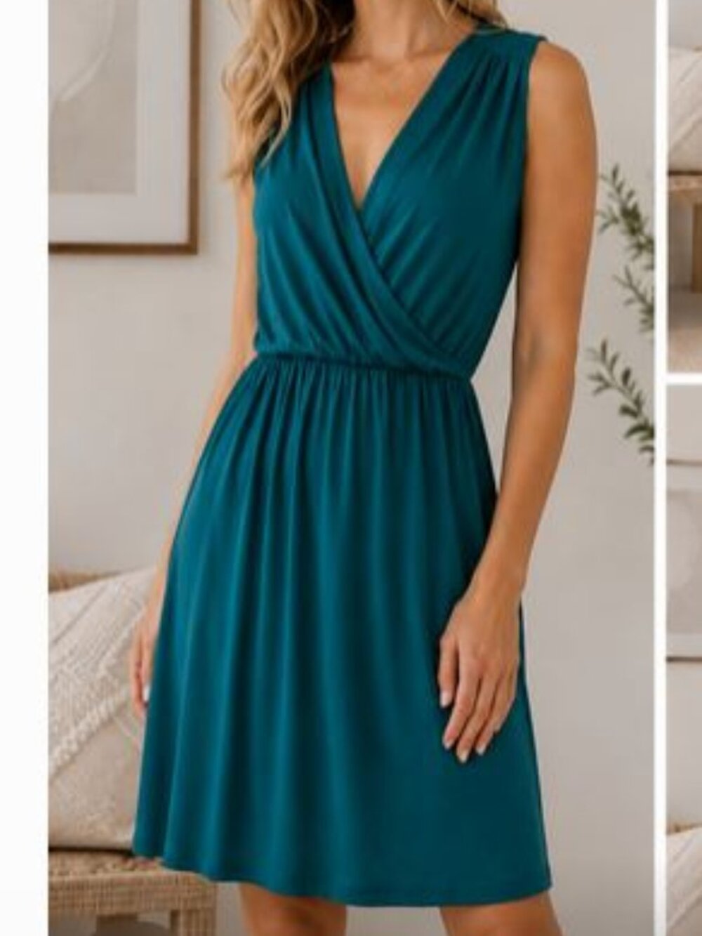 Old Navy Jersey Knit Sleeveless Dress Weekend Summer Wedding